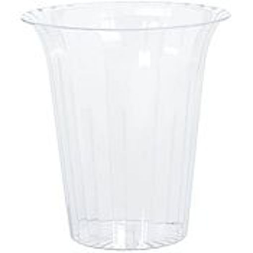 Picture of CLEAR PLASTIC CYLINDER CONTAINER